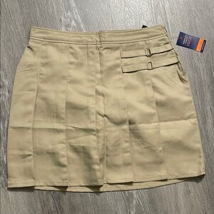 French Toast Tan school Skirt